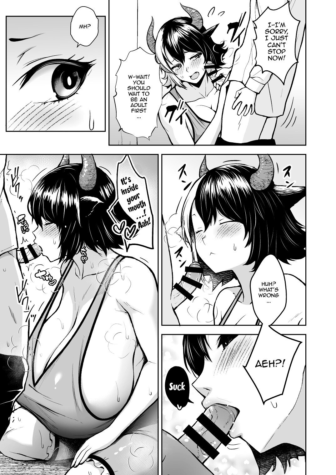 Hentai Manga Comic-It's Your Fault for Having Such Big Boobs, Ma'am! 6 Plus-Read-22